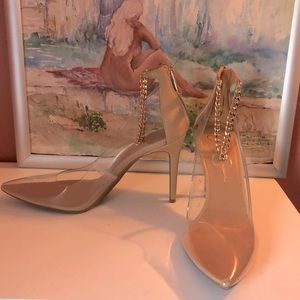 10M clear Jessica Simpson shoes
